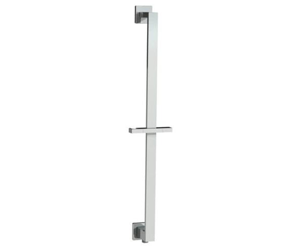 Mountain Plumbing - Wall Mounted Shower Rail with Bottom Outlet Integral Waterway - Rectangular