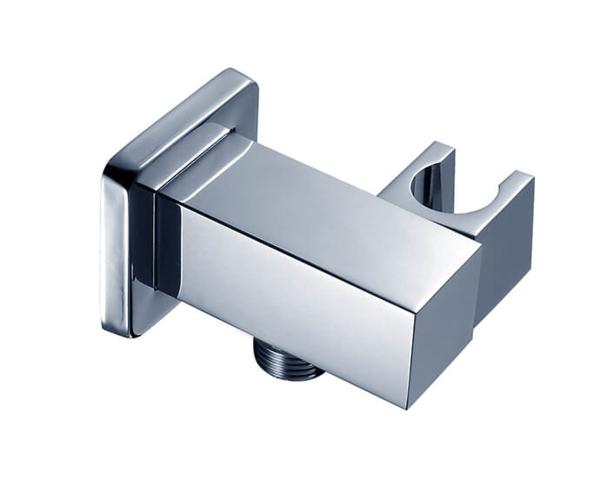 Mountain Plumbing - Square Waterway Elbow with Adjustable Handshower Holder