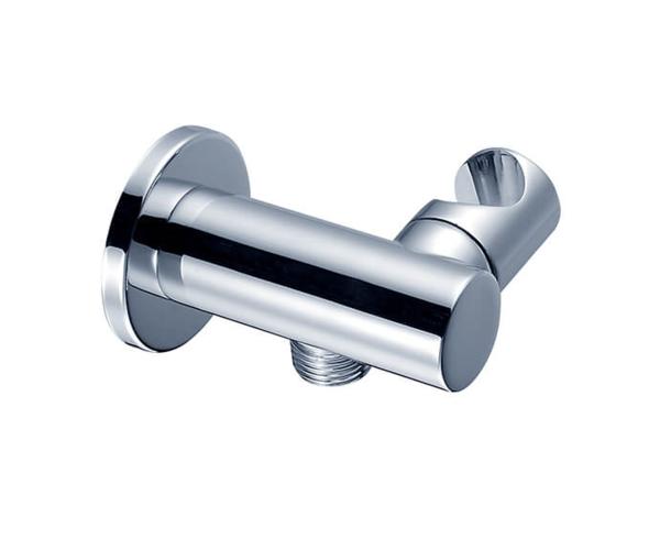 Mountain Plumbing - Round Waterway Elbow with Adjustable Handshower Holder