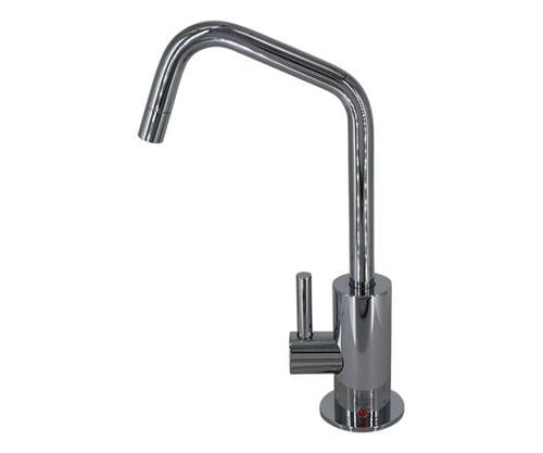 Mountain Plumbing - Hot Water Faucet with Contemporary Round Body & Handle (120° Spout)