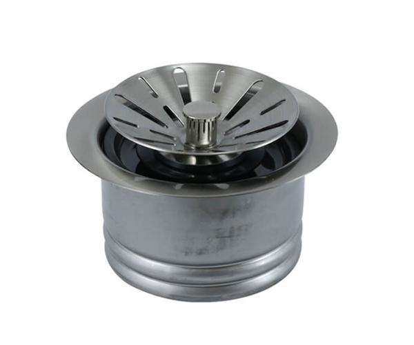 Mountain Plumbing - Contemporary - Complete Stopper & Strainer Unit Waste Disposer Trim - Extended Flange