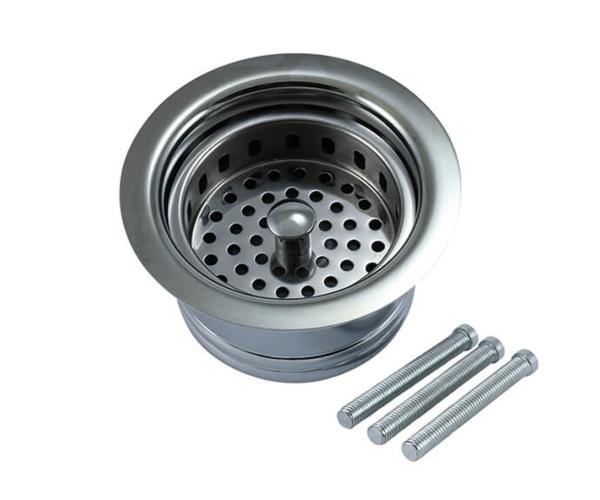 Mountain Plumbing - Traditional - Complete Stopper & Strainer Unit Waste Disposer Trim - Extended Flange