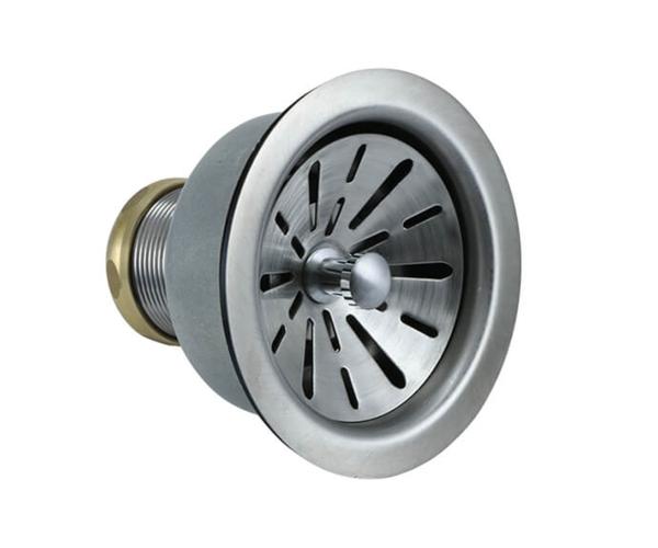 Mountain Plumbing - Contemporary - 3-1/2 Inch Deluxe Stemball Kitchen Sink Strainer