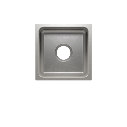 Julien - Classic bar sink undermount, single 12X12X7