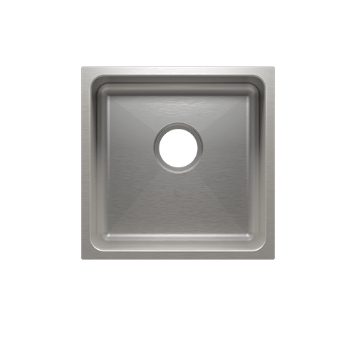 Julien - Classic bar sink undermount, single 15X15X7
