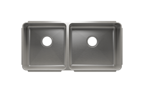 Julien - Classic sink undermount, double L15X16X8 R18X16X8