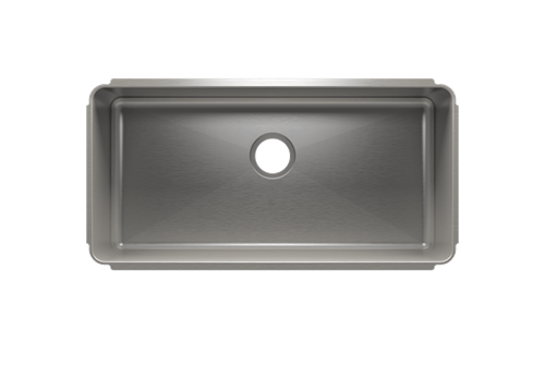 Julien - Classic sink undermount, single 33X16X8
