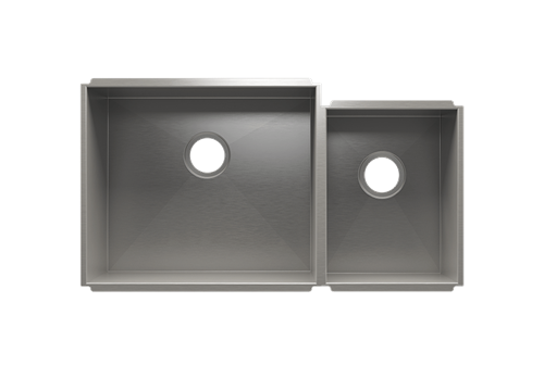 Julien - UrbanEdge sink undermount, double L21X18X10 R12X16X8