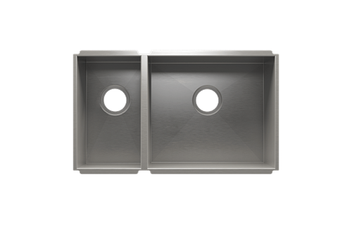 Julien - UrbanEdge sink undermount, double L9X16X8 R18X16X10
