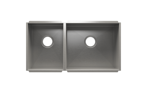 Julien - UrbanEdge sink undermount, double L12X16X8 R18X16X10