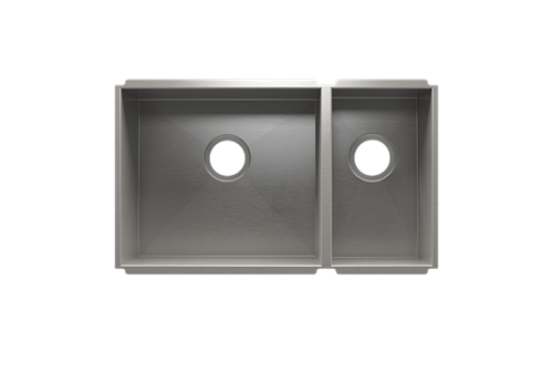 Julien - UrbanEdge sink undermount, double L18X16X10 R9X16X8