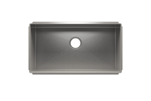 Julien - J7 sink undermount, single 30X16X10