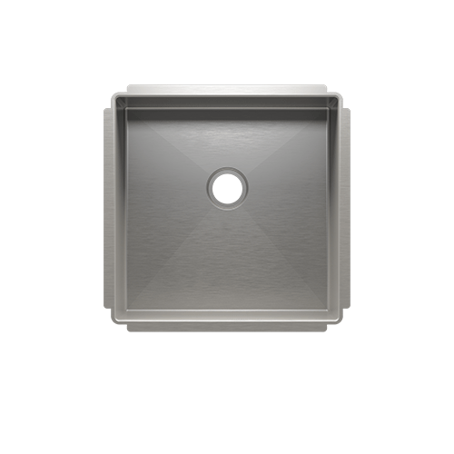 Julien - J7 bar sink undermount 2 inch drain, single 15X15X7