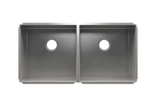 Julien - J7 sink undermount, double L18X18X10 R18X18X10