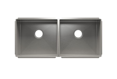 Julien - J7 sink undermount, double L18X16X8 R18X16X8