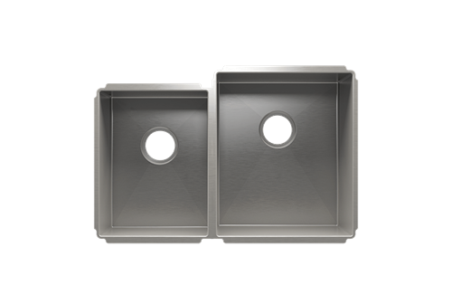 Julien - J7 sink undermount, double L12X16X8 R15X18X10