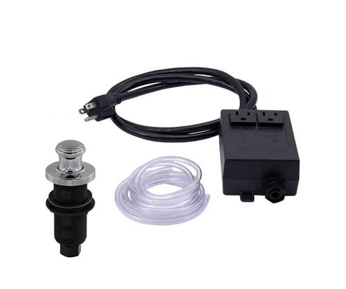 Mountain Plumbing - Round “Deluxe” Traditional Raised Waste Disposer Air Switch with Freedom Mount