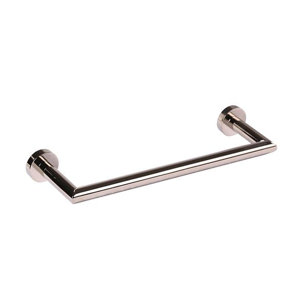 Lacava - Ronda Wall-Mount Towel Bar Made Of Chrome Plated Brass W:12 Inch, D: 3 5/8 Inch