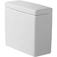 Duravit - Starck 3 1.28 GPF Single Flush Toilet Tank in White with