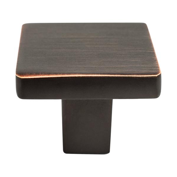 Berenson - Contemporary Advantage One Verona Bronze Square Knob