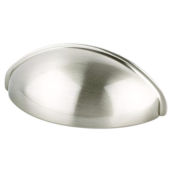 Berenson - Transitional Advantage Three 64mm CC Brushed Nickel Cup Pull