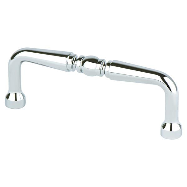 Berenson - Advantage Plus Two 3 inch CC Polished Chrome Spindle Pull