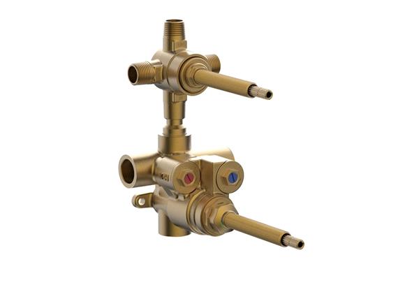 Phylrich - 3/4 Inch Thermostatic Valve with 3 Way Diverter