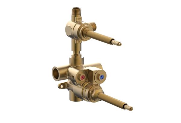Phylrich - 3/4 Inch Thermostatic Valve with 2 Way Diverter