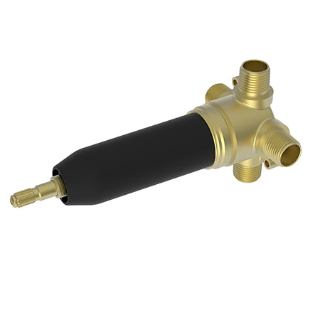 Newport Brass - 1/2 Inch In-wall diverter valve, 3 function w/off