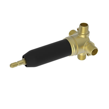 Newport Brass - 1/2 Inch In-wall diverter valve, 3 function w/pause