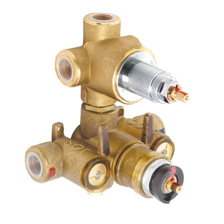 Newport Brass - Luxtherm Luxtherm 1/2 Inch Thermostatic Rough-In (3 Port Shared)