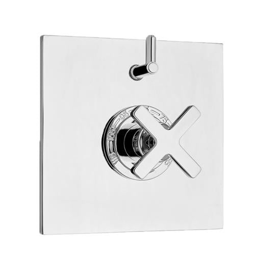 Sigma - 1/2 Inch Thermostatic Set, One Volume Control, Trim Tribeca-X