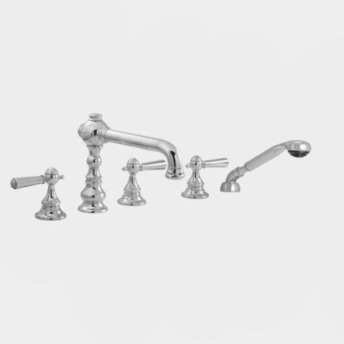 Sigma - Roman Tub Set Trim With Deckmount Handshower Tremont