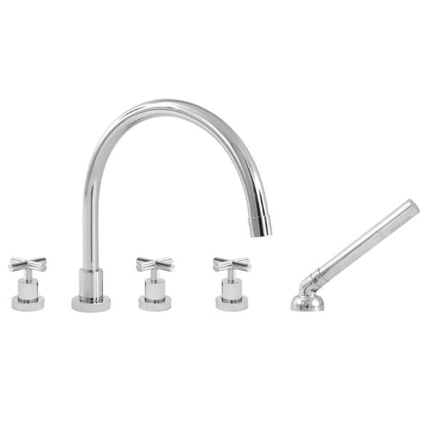 Sigma - Roman Tub Set Trim With Deckmount Handshower Nova II
