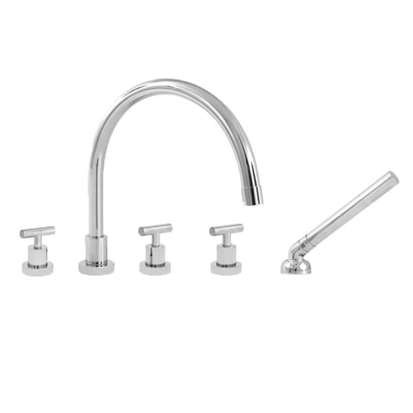 Sigma - Roman Tub Set Trim With Deckmount Handshower Ceres II