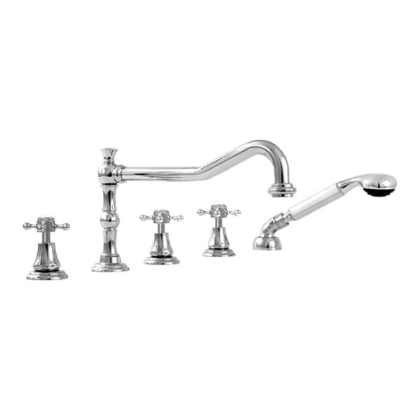 Sigma - Roman Tub Set Trim With Deckmount Handshower St. Michel