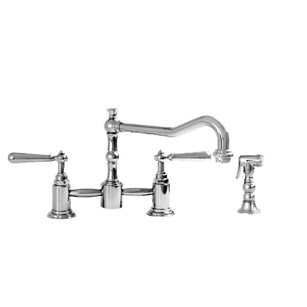 Sigma - Pillar Style Kitchen Faucet With Handspray Loire