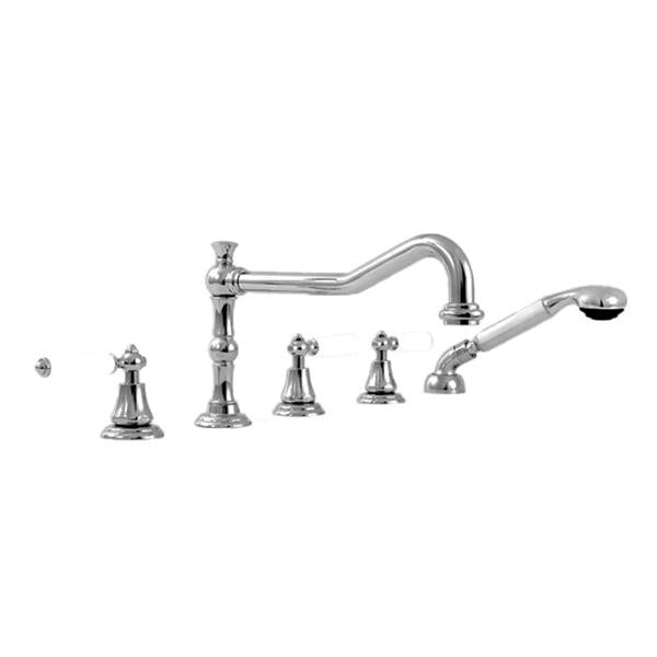 Sigma - Roman Tub Set Trim With Deckmount Handshower Orleans