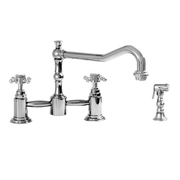 Sigma - Pillar Style Kitchen Faucet With Handspray Sussex