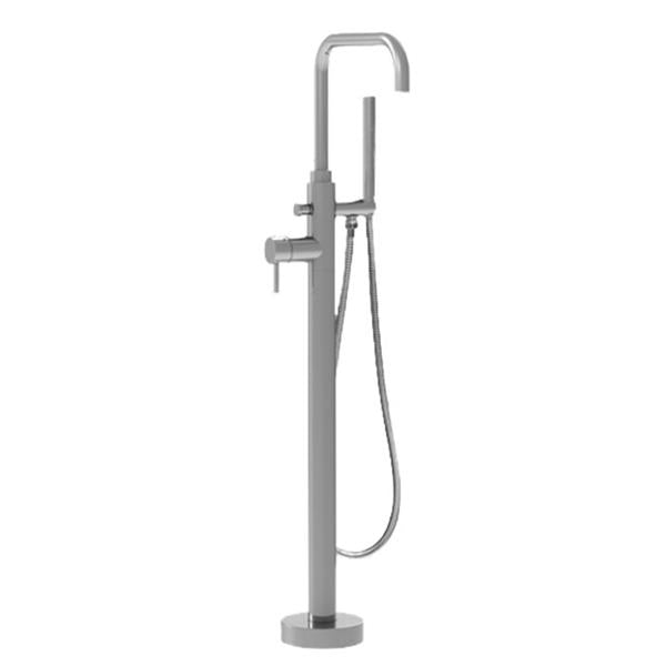 Sigma - Single-Hole Contemporary Floormount Tub Filler Trim