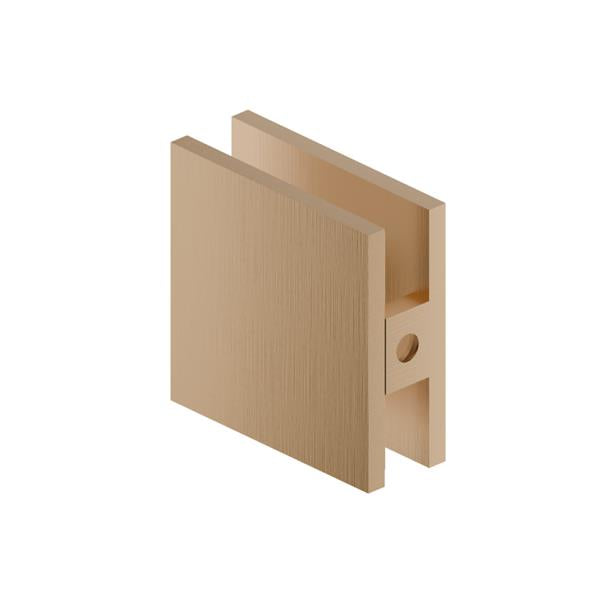 Flusso - Hole In Glass Center Mount Glass Clamp