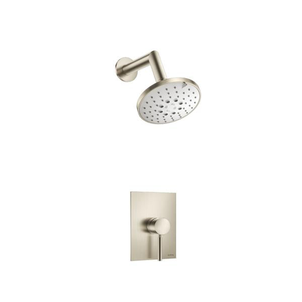Flusso - Single Output Shower Set With ABS Shower Head & Arm