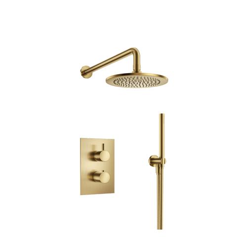 Flusso - Two Output Shower Set With Shower Head And Hand Held