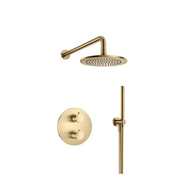 Flusso - Two Output Shower Set With Shower Head And Hand Held