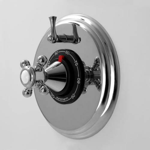 Sigma - 1/2 Inch Thermostatic Set, One Volume Control, Trim Alexandria