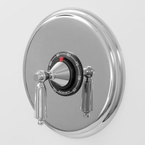 Sigma - 3/4 Inch Thermostatic Set With 9 Inch Plate Trim Georgian