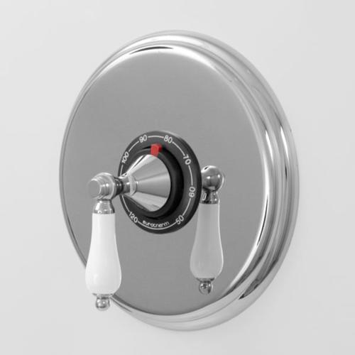 Sigma - 3/4 Inch Thermostatic Set With 9 Inch Plate Trim New Hampton