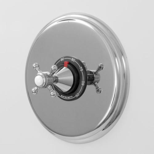 Sigma - 3/4 Inch Thermostatic Set With 9 Inch Plate Trim St. Michel