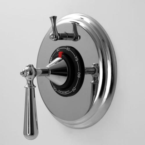Sigma - 1/2 Inch Thermostatic Set, One Volume Control Trim Loire