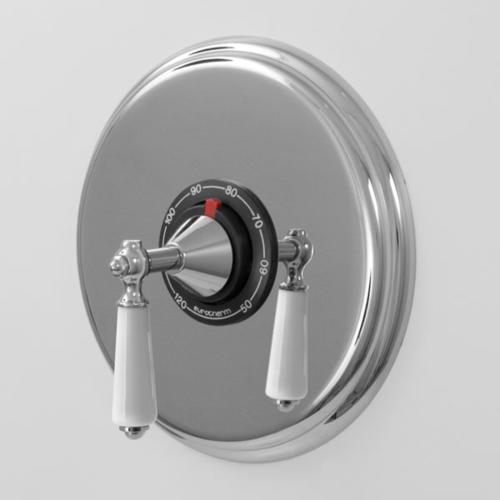Sigma - 3/4 Inch Thermostatic Set With 9 Inch Plate Trim Orleans